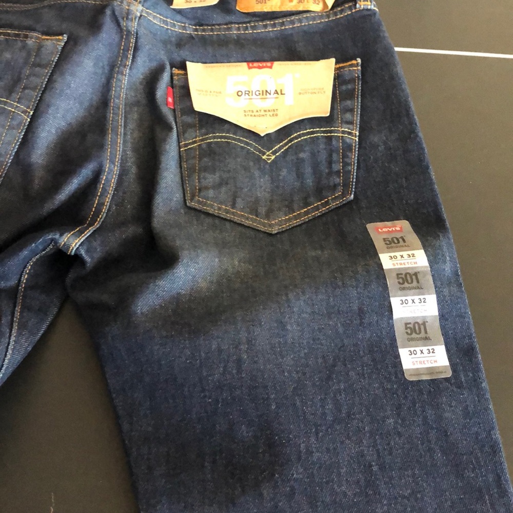 Levi’s 501 30x32 straight leg stretch jeans - Picture 7 of 7